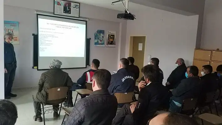 Avcı eğitim kursu devam ediyor