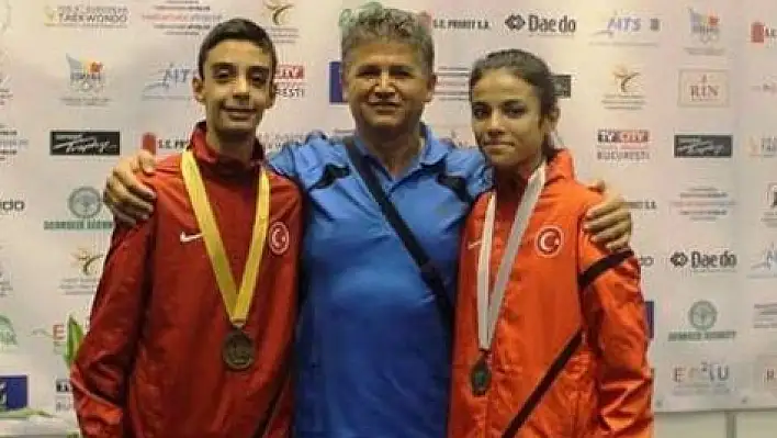 Avrupa Yıldızlar Taekwondo Şampiyonası'nda İzmir'e Çifte Madalya 