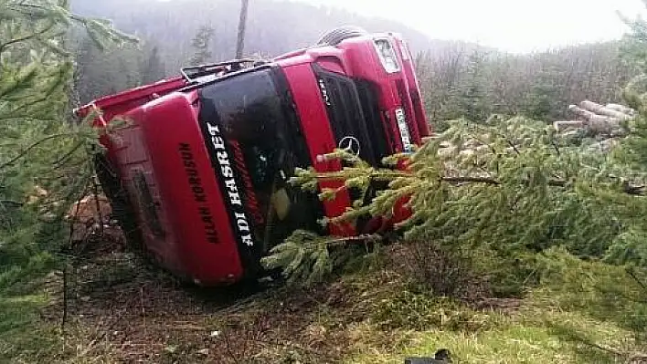 Azdavay'da Trafik Kazası: 1 Yaralı