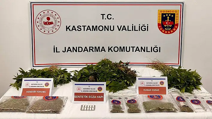 Bağ evinde uyuşturucuyla yakalandı!