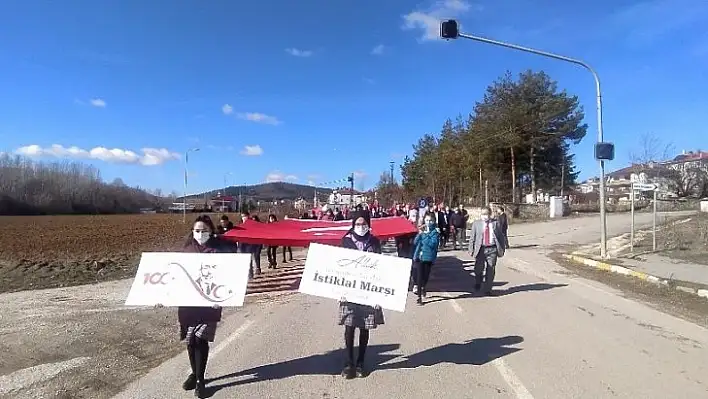 Bağımsızlığın simgesi İstiklal Marşı, Daday'da kutlandı