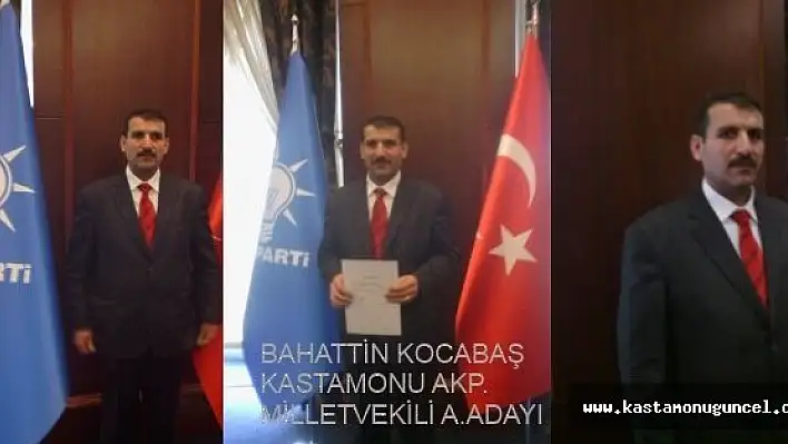 Bahattin Kocabaş, Ak Parti'den Aday Adayı