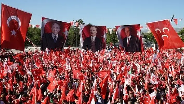 Bahçeli, Erzurum'da 'Birlik' dedi