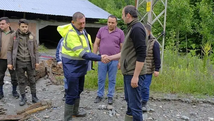 Vidinlioğlu, Ilgaz bölgesinde incelemelerde bulundu