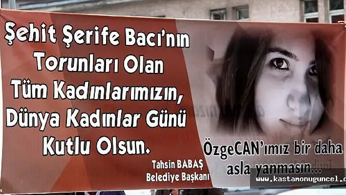 Başkan Babaş, Özgecan'ı Unutmadı