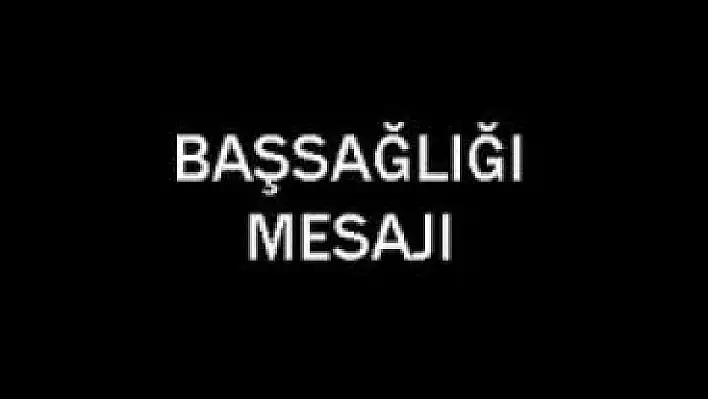 Başsağlığı Mesajı