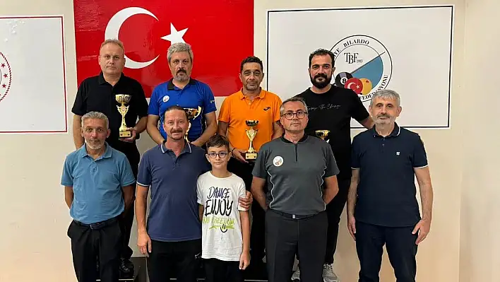 Bilardo il şampiyonası yapıldı