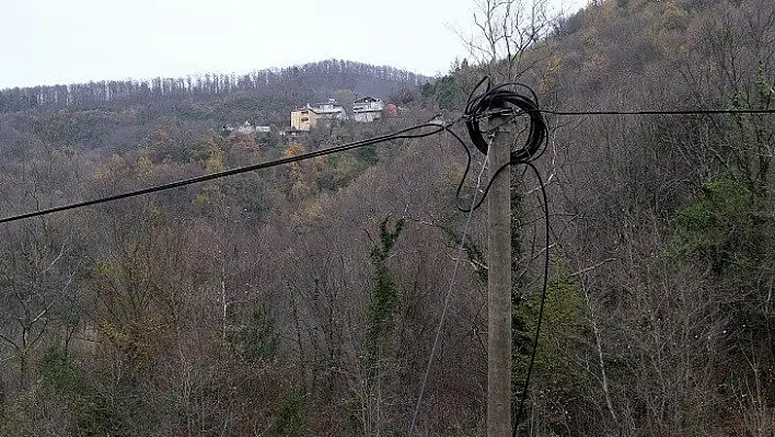 Bozkurt'ta kablo hırsızlığı öğrencileri mağdur etti