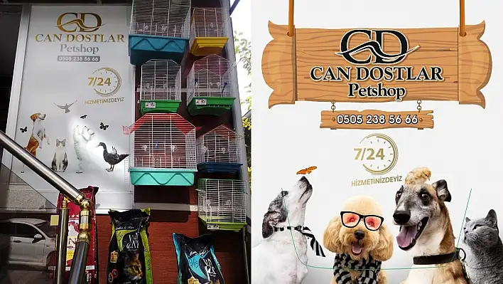 Can Dostlar Petshop hizmetinizde