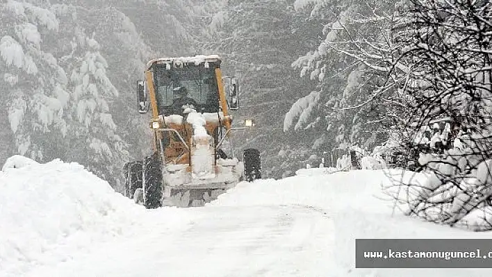 Çatalzeytin'de Hayat Durdu