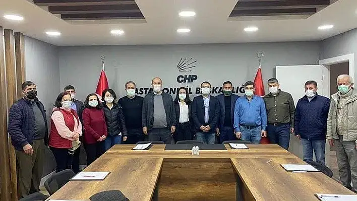 CHP Merkez İlçe Başkanlığında görev değişimi