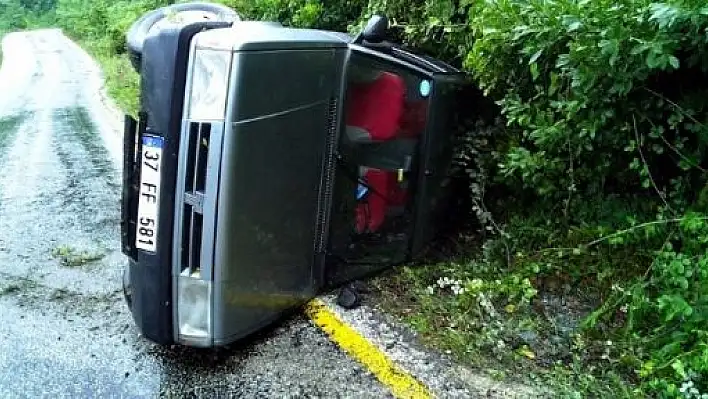 Cide'de Trafik Kazası 