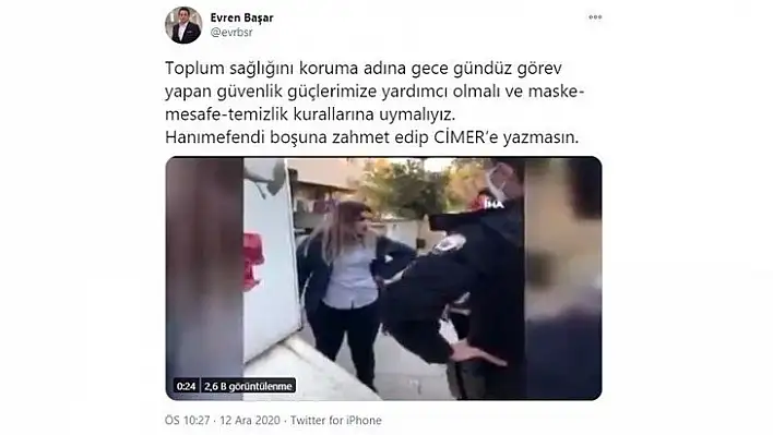 CİMER'den cevap geldi! 'Boşuna zahmet edip yazma'