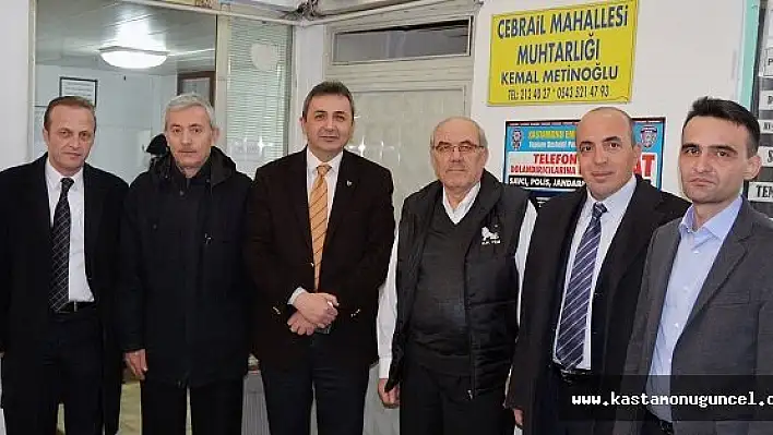 Çınar, Mahalle Muhtarlarını Ziyaret Ediyor