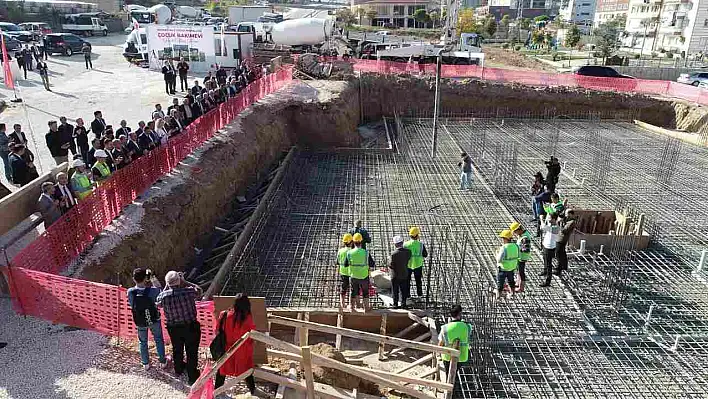 Çocuk bakımevi temeli atıldı