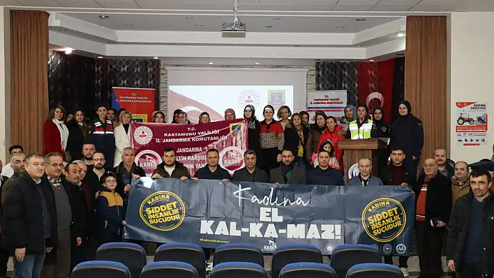 Daday'da 132 kişi şiddete karşı bilgilendirildi