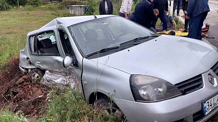 Daday'da kaza! 1'i ağır 13 yaralı