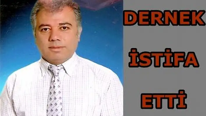 İl Hakem Kurulu Başkanı Dernek, istifa etti