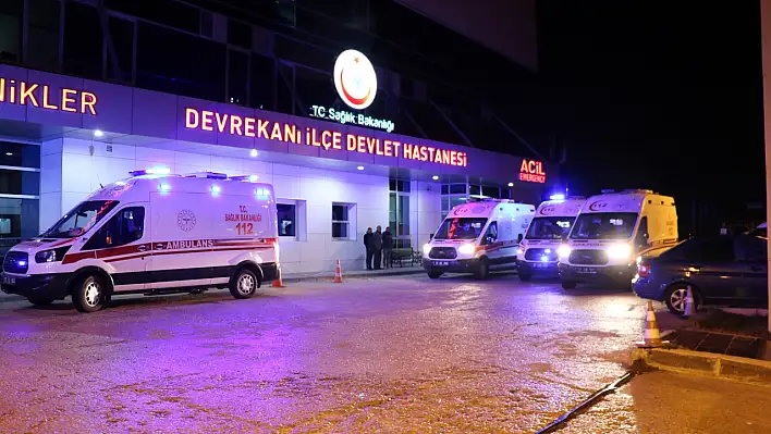 Devrekani'de zehirlenme! 40 kişi hastaneye kaldırıldı