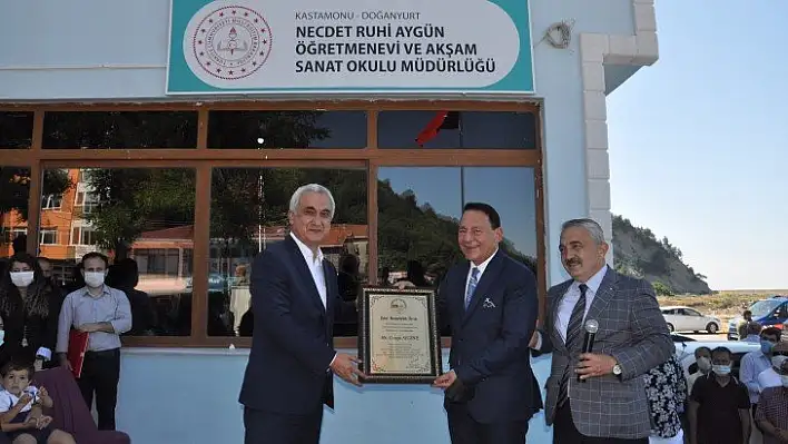 Doğanyurt Öğretmenevi açıldı