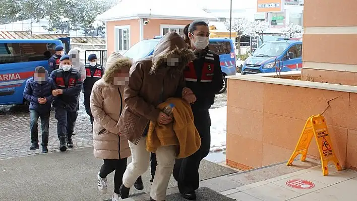 Dolandırıcılık şüphelisi 16 kişi serbest bırakıldı