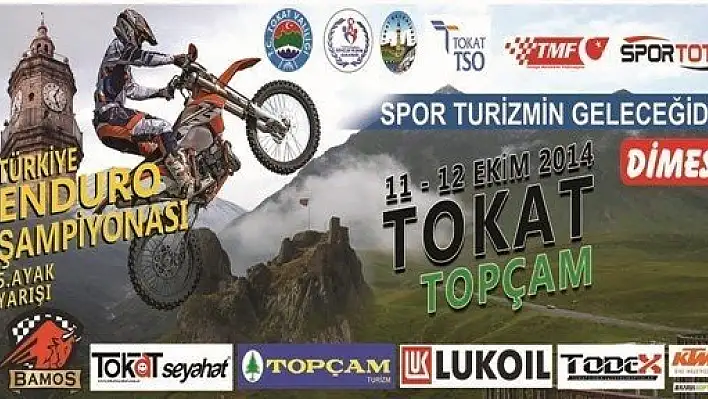 Enduro Fırtınası Tokat'ta Esecek