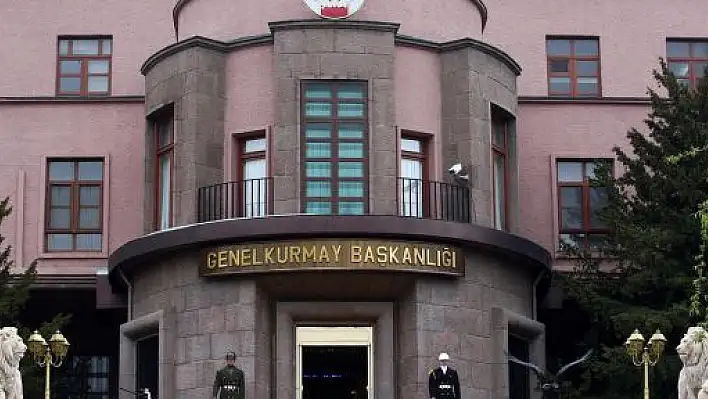 Genelkurmay Başkanlığı'ndan Açıklama 