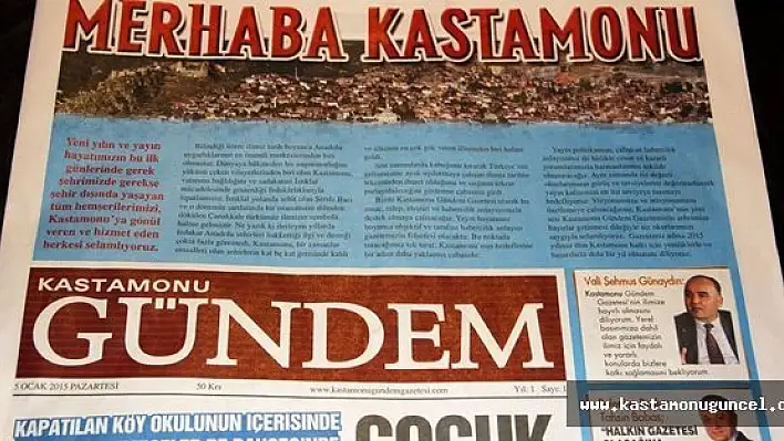 Gündem Gazetesi, Yayın Hayatına Başladı