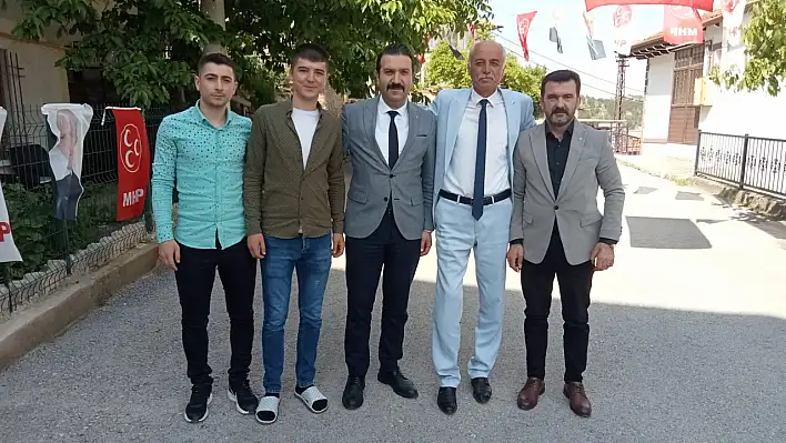 Güvenci'den MHP İl Başkanı Şahin'e teşekkür