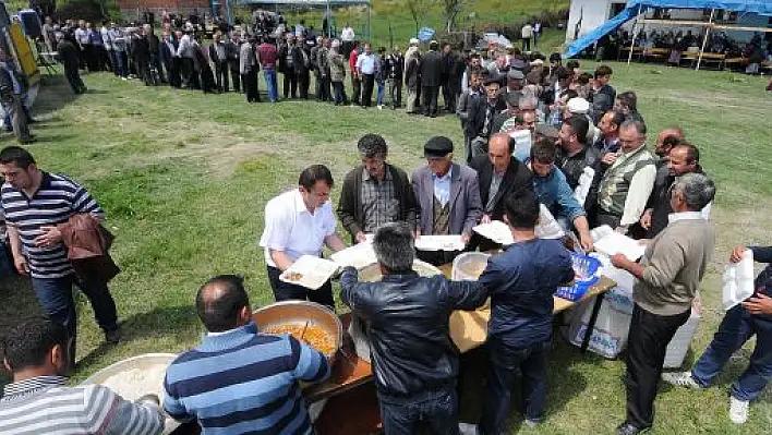 Hanönü'nde Rahmet ve Şükür Duası Yapıldı