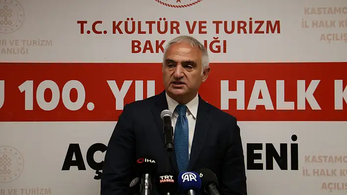 İl Halk Kütüphanesine Bakanlı açılış