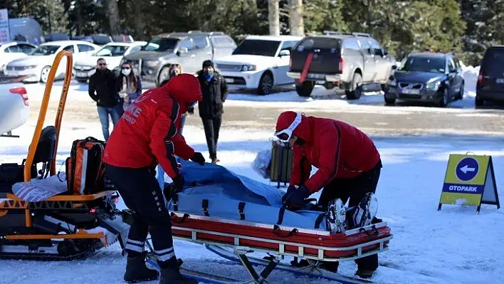 Ilgaz'da son bir haftada 77 kişiye müdahale edildi