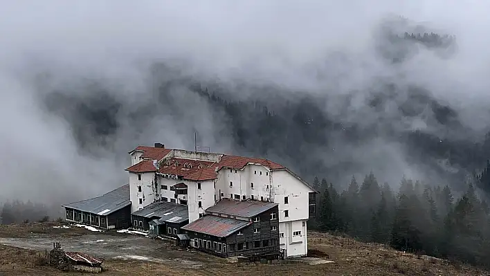 Ilgaz Dağı Kayak Merkezi'nde sis etkili oldu