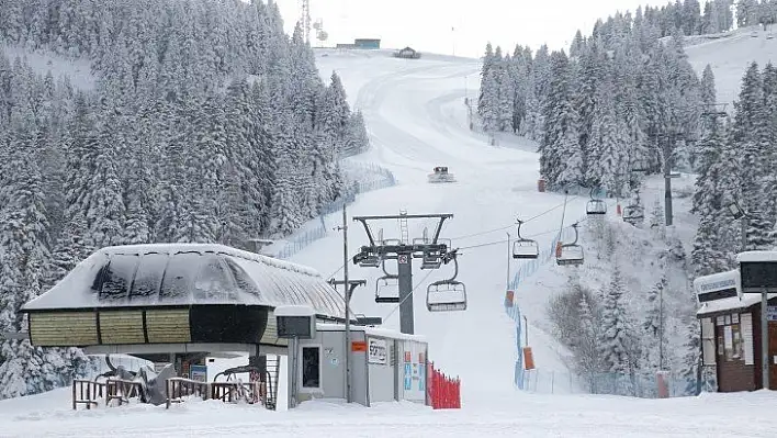 Ilgaz Dağı'nda kayak sezonu yarı yıl tatili öncesi başlıyor