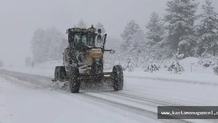 Ilgaz Dağında, Kar Yağışı Başladı