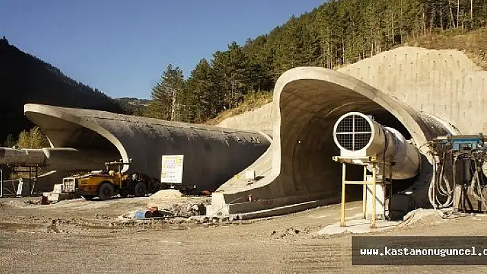 Ilgaz Tüneli'nin teslim tarihi belli oldu