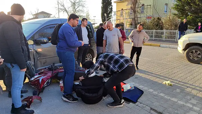 İnebolu'da kaza! 1 yaralı