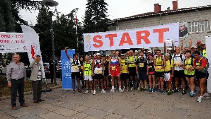 İstiklal Yolu Ultra Maraton Koşusu Yapıldı 