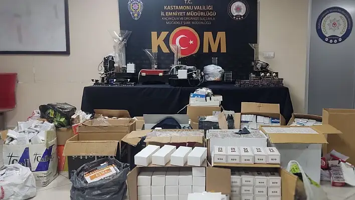 Kaçak tütün operasyonu! 16 gözaltı