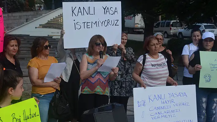 'Kanlı yasaya hayır'