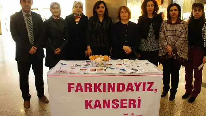 Kanser Haftası Nedeniyle KETEM Stant Açtı