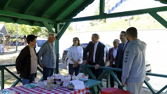 Karaçomak Barajı Mesire Alanı'na yoğun ilgi