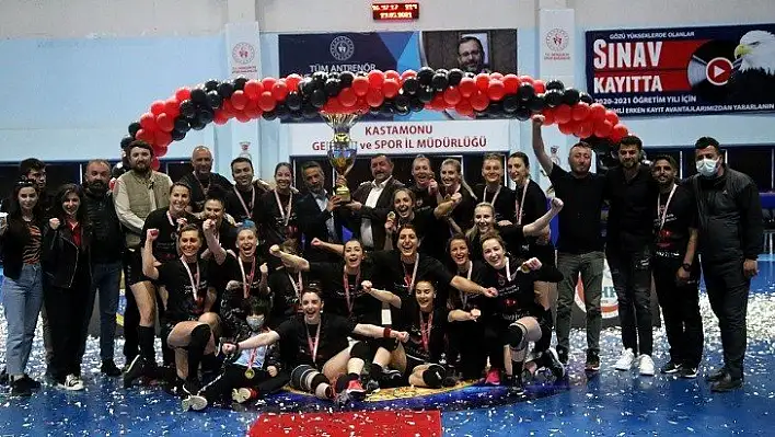 Kastamonu Belediyespor şampiyonluk kupasına kavuştu