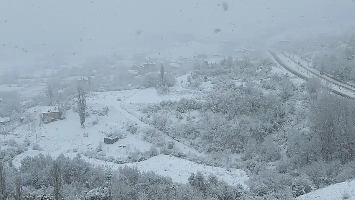 Kastamonu beyaz örtüyle kaplandı