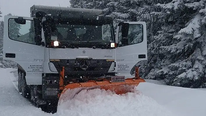 Kastamonu'da 111 köy yolunda ulaşım sağlanamıyor