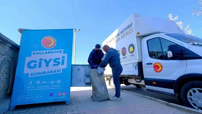 İlimizde 8 ayda 71 ton tekstil atığı toplandı