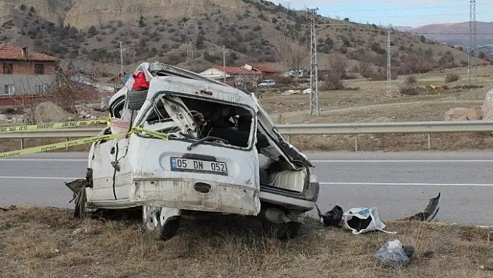 Kastamonu'da feci kaza: 2 ölü, 2 yaralı