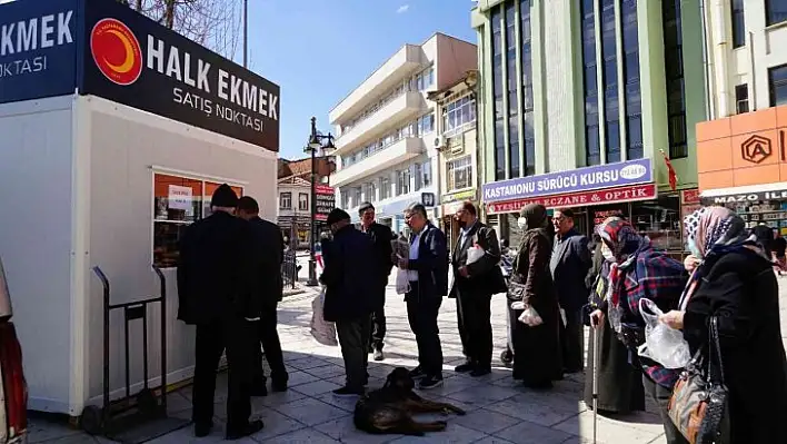 Halk ekmeğe yoğun ilgi