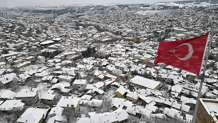 Kastamonu'da kar yağışı etkili oldu