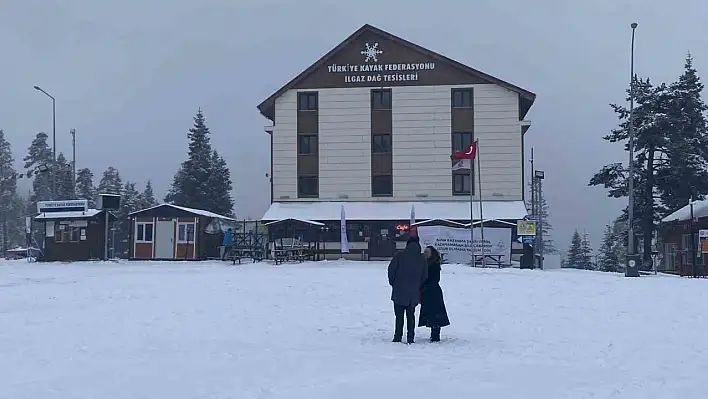 Ilgaz Dağı beyaza büründü